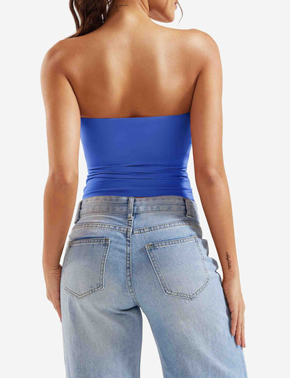 Top a fascia Sophie doppio strato