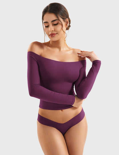 Top Luzlie con spalle scoperte