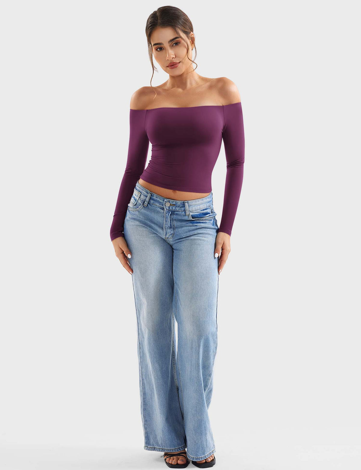 Top Luzlie con spalle scoperte