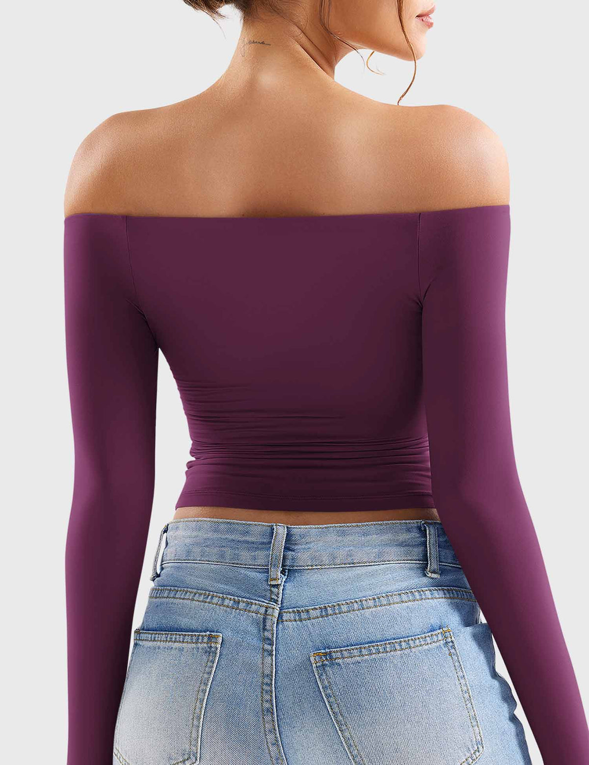 Top Luzlie con spalle scoperte