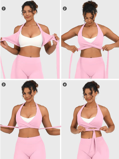 Reggiseno sportivo Dagnuy incrociato ballet