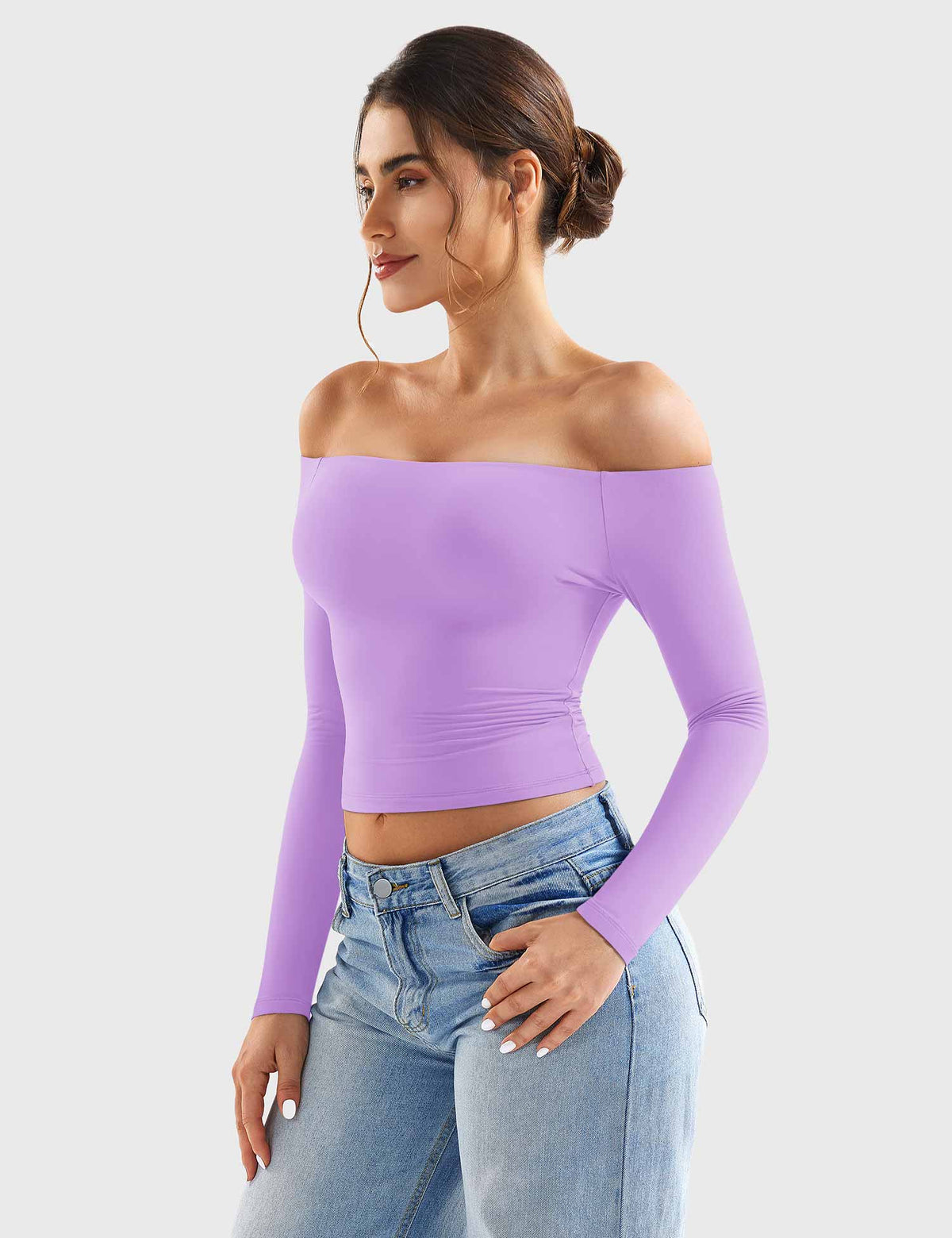 Top Luzlie con spalle scoperte