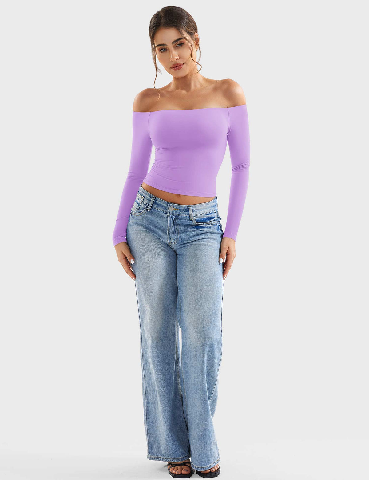 Top Luzlie con spalle scoperte