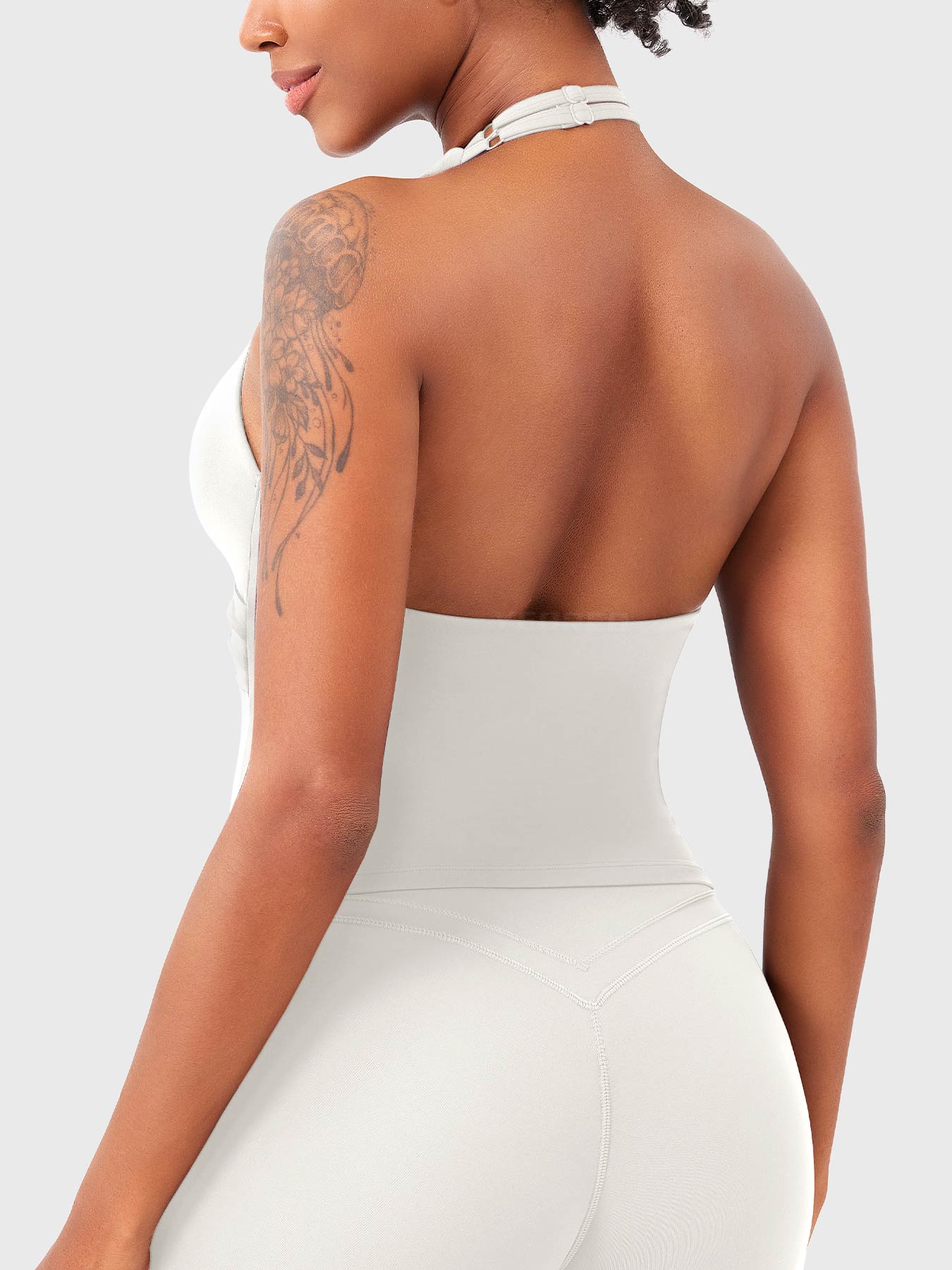 Yeoreo Elevine V Neck Halter Tank