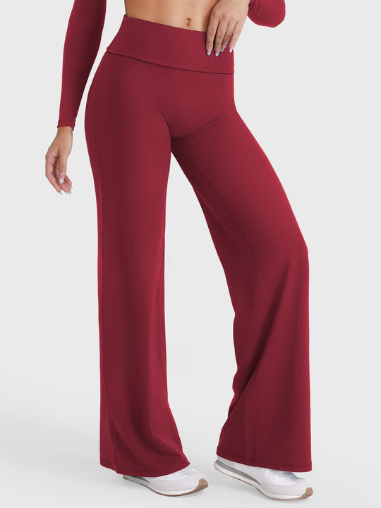 Yeoreo Eddiy 31.5" Fold Over Straight Leggings
