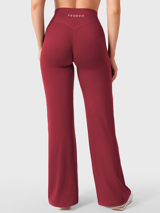 Leggings Eddiy dritti con vita a V 31,5″