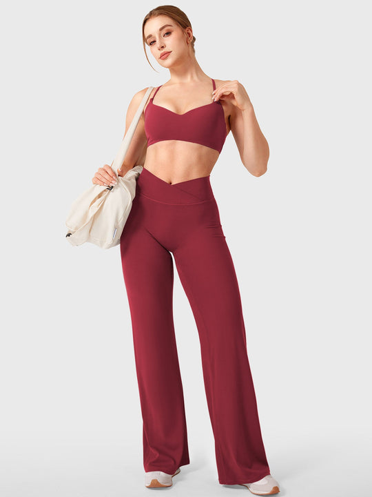 Yeoreo Eddiy 31.5" V-waistband Straight Leggings