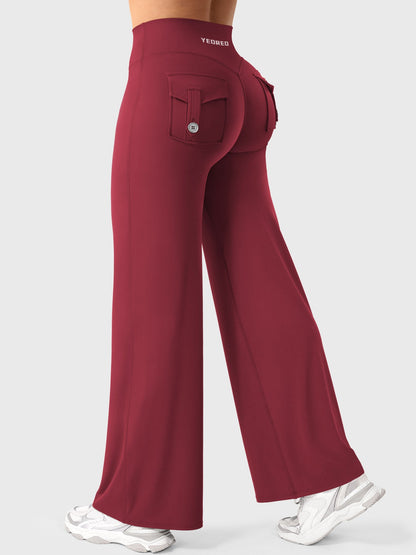 Leggings Casiey dritti con tasche 31,5″