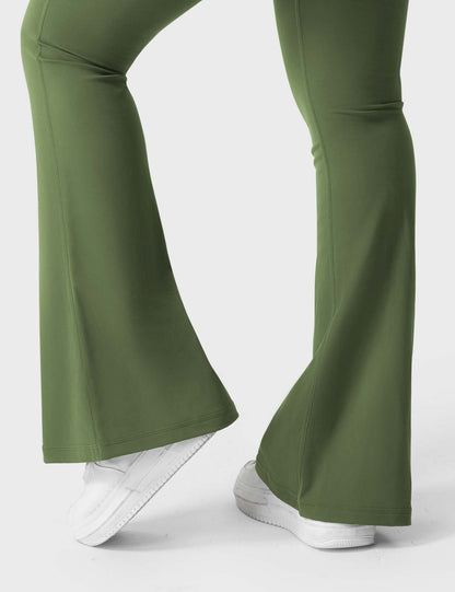 Leggings Brittany flare con tasche