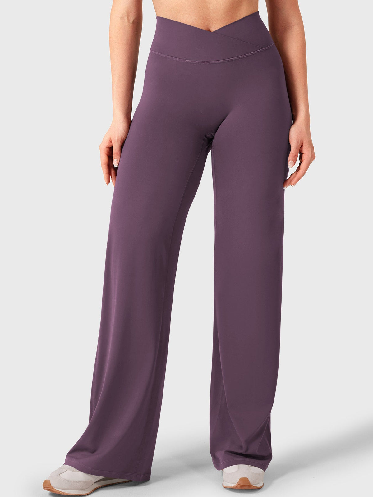 Leggings Eddiy dritti con vita a V 31,5″