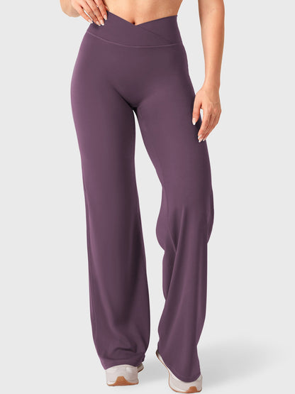 Leggings Eddiy dritti con vita a V 31,5″