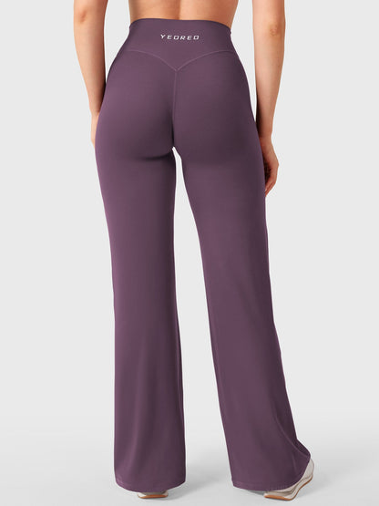 Leggings Eddiy dritti con vita a V 31,5″