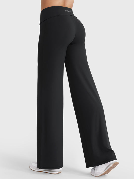 Yeoreo Eddiy 31.5" Fold Over Straight Leggings