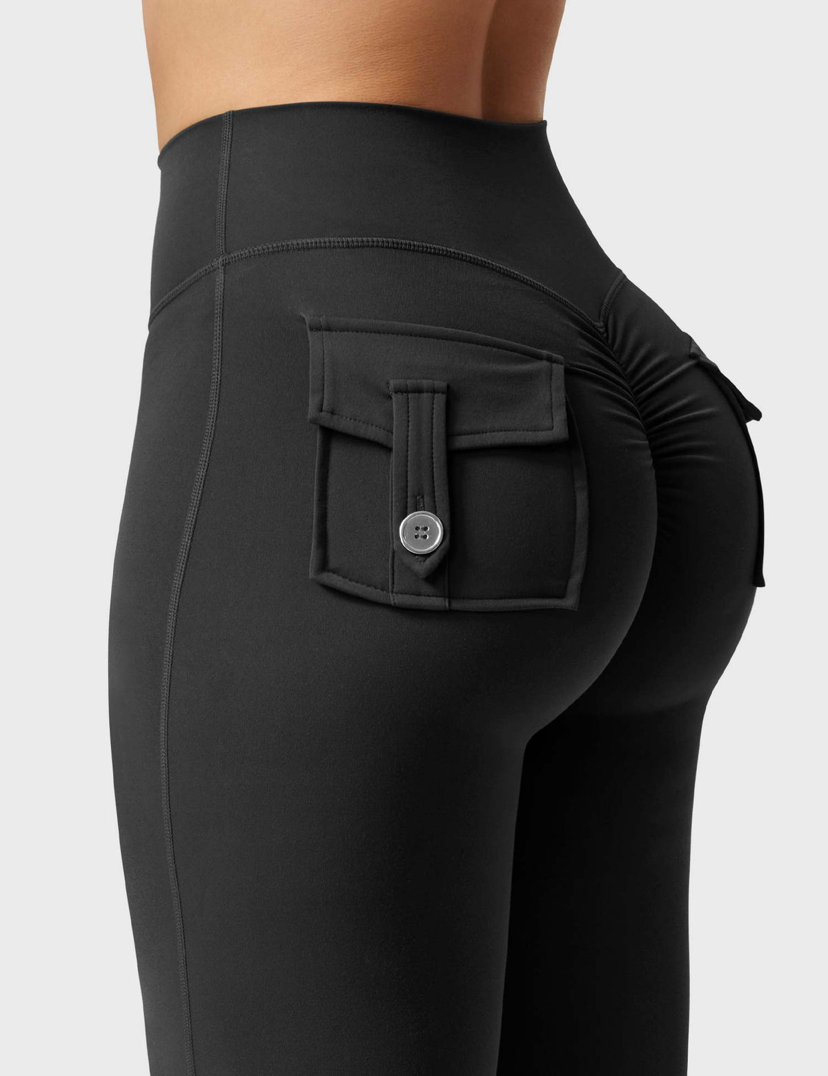 Leggings Brittany flare con tasche