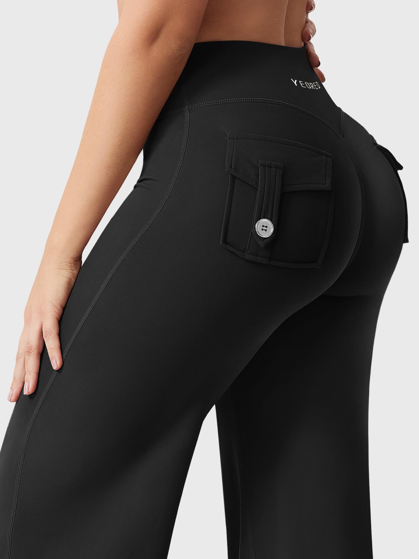 Yeoreo Casiey 31.5" Straight Leggings with Pockets