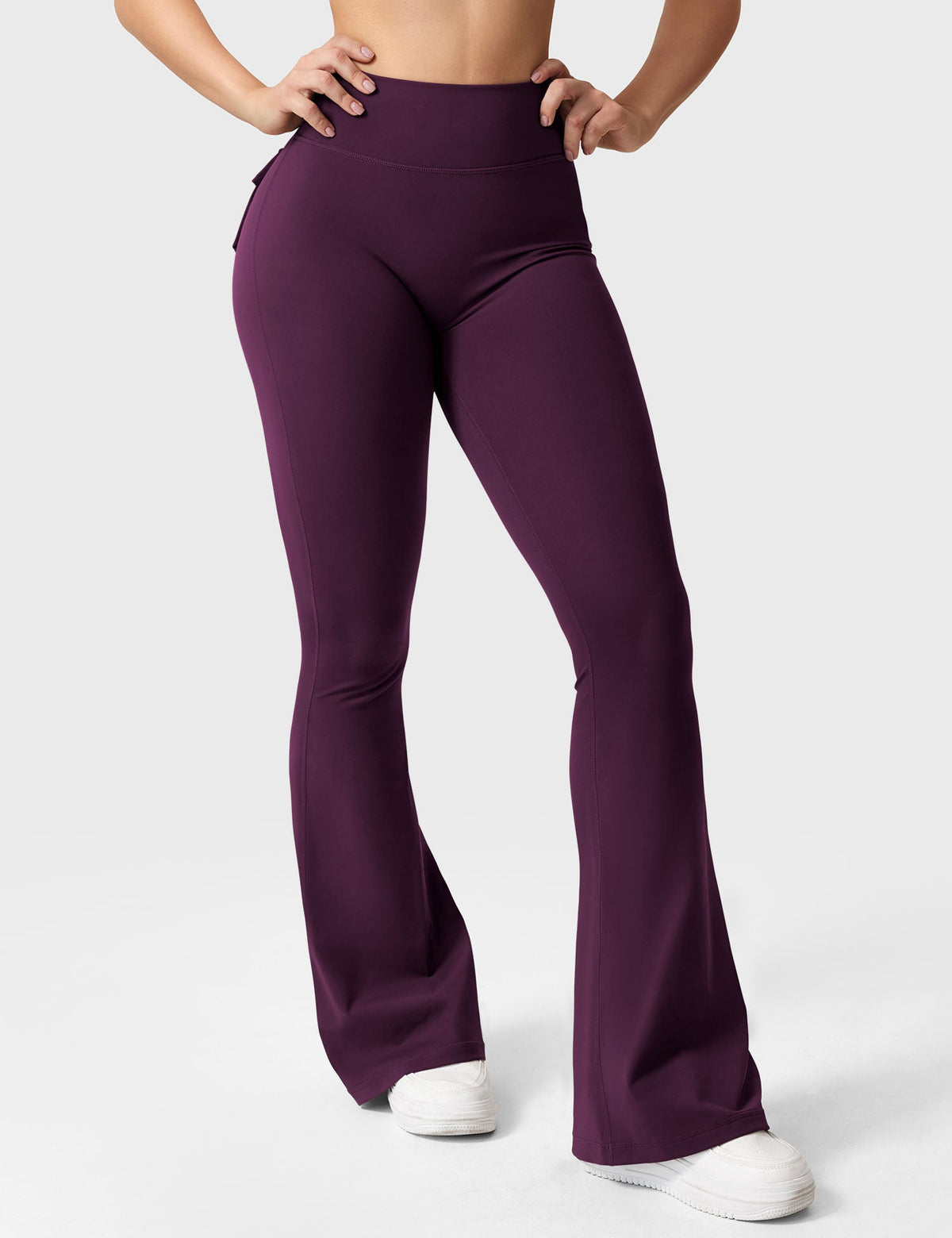 Leggings Brittany flare con tasche