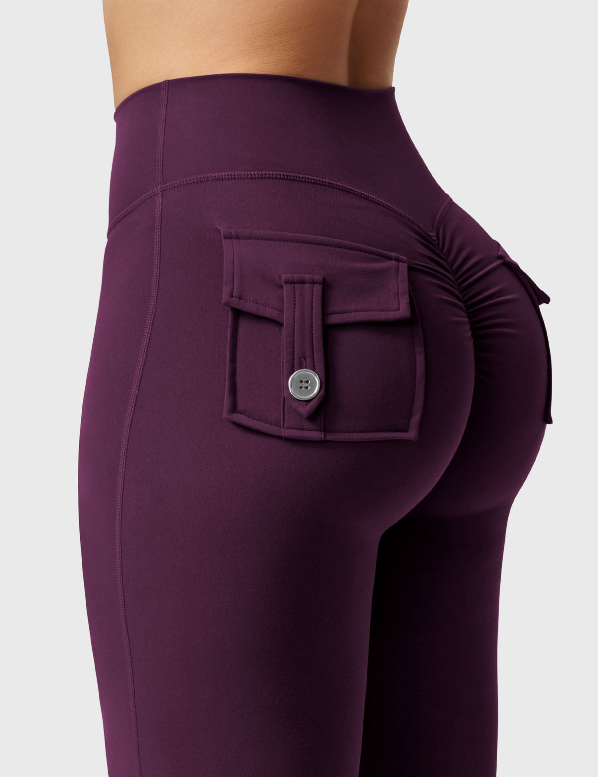 Leggings Brittany flare con tasche