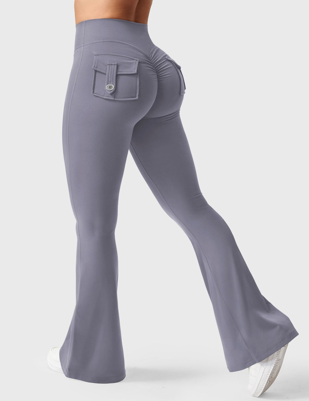 Leggings Brittany flare con tasche
