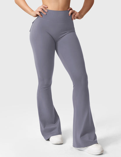 Leggings Brittany flare con tasche
