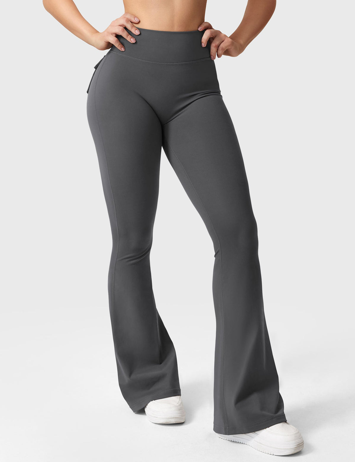 Leggings Brittany flare con tasche 30″