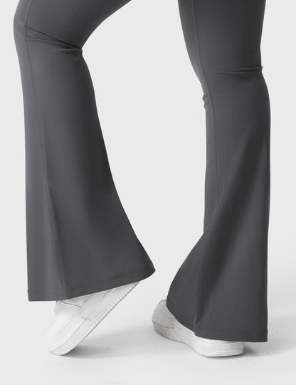 Leggings Brittany flare con tasche 30″