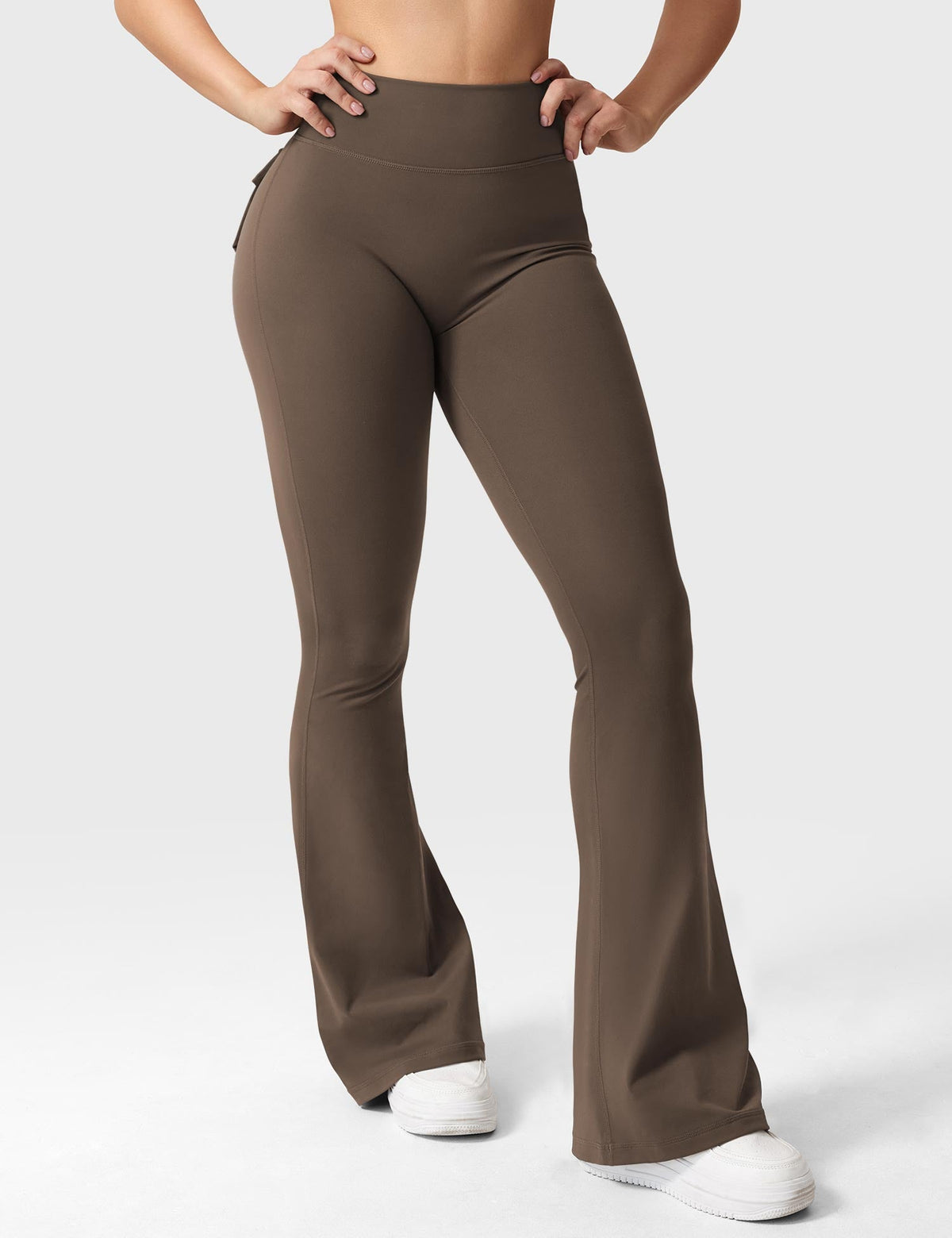 Leggings Brittany flare con tasche