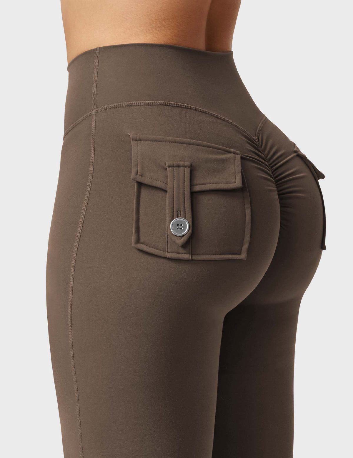Leggings Brittany flare con tasche