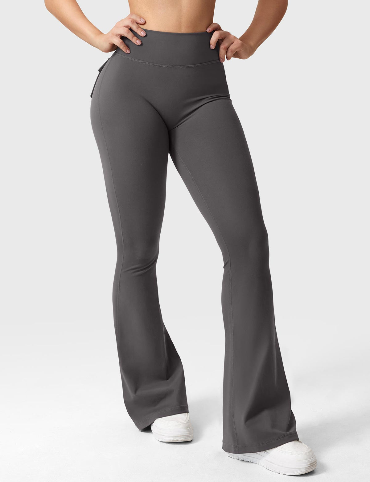 Leggings Brittany flare con tasche