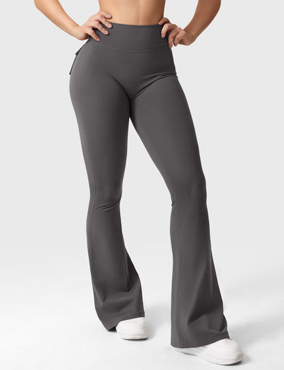 Leggings Brittany flare con tasche