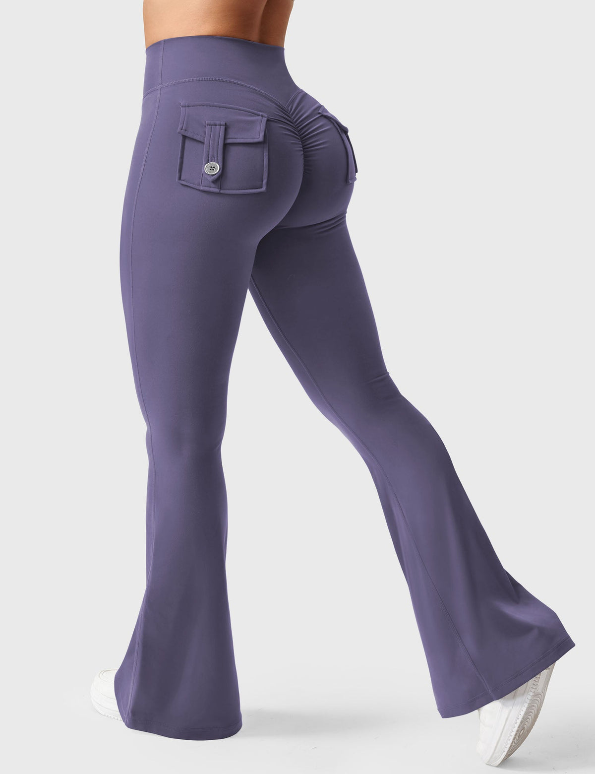 Leggings Brittany flare con tasche