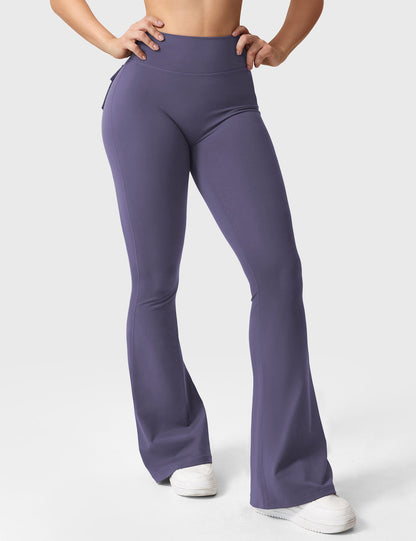 Leggings Brittany flare con tasche