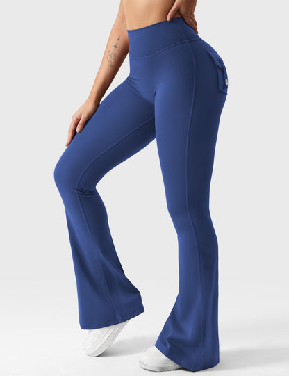 Leggings Brittany flare con tasche