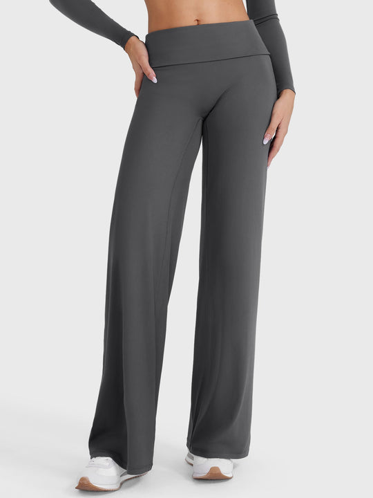 Yeoreo Eddiy 31.5" Fold Over Straight Leggings