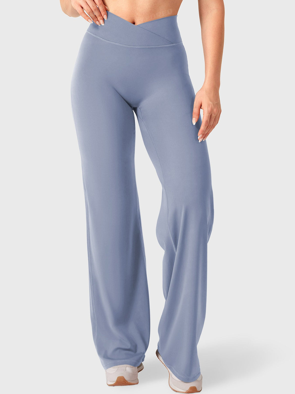 Leggings Eddiy dritti con vita a V 31,5″