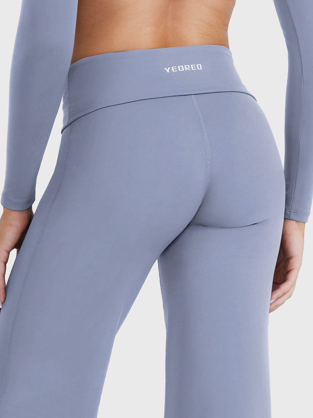 Yeoreo Eddiy 31.5" Fold Over Straight Leggings