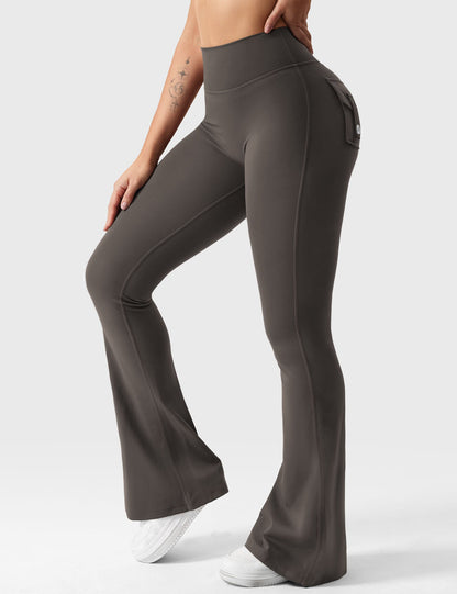 Leggings Brittany flare con tasche