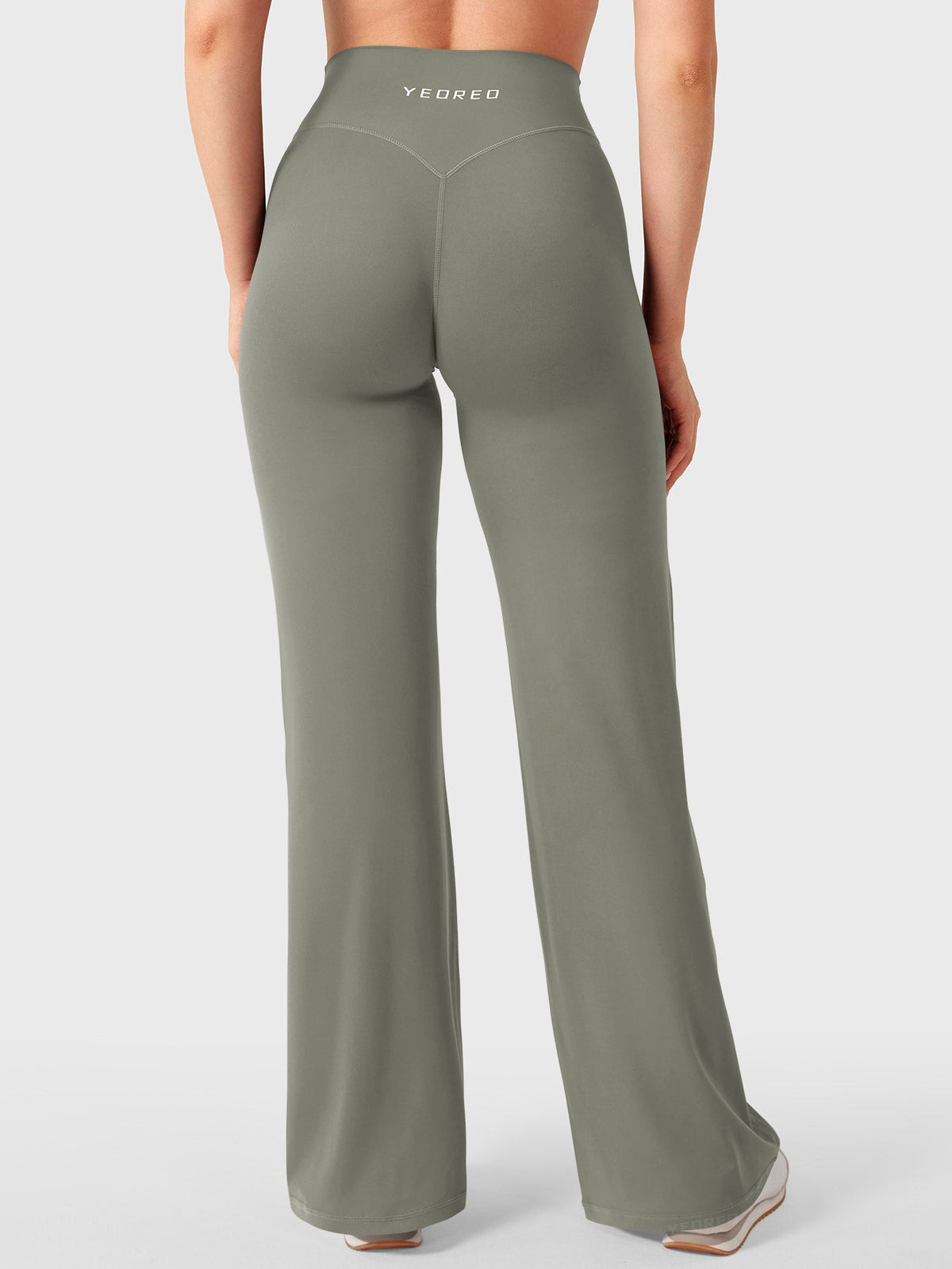 Leggings Eddiy dritti con vita a V 31,5″
