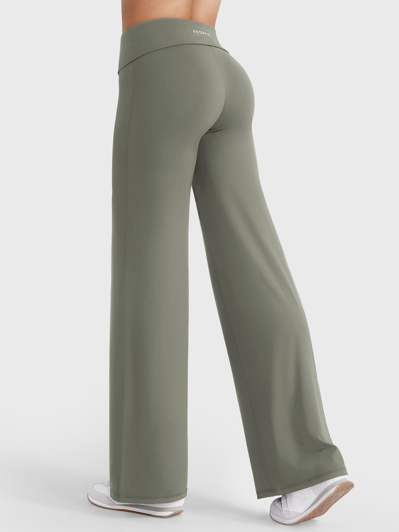 Yeoreo Eddiy 31.5" Fold Over Straight Leggings