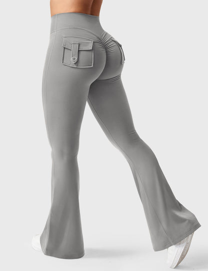 Leggings Brittany flare con tasche