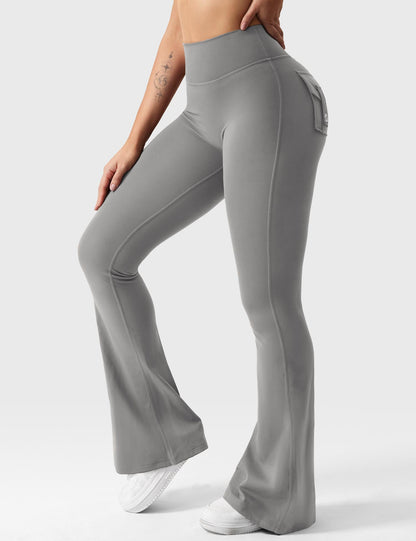 Leggings Brittany flare con tasche