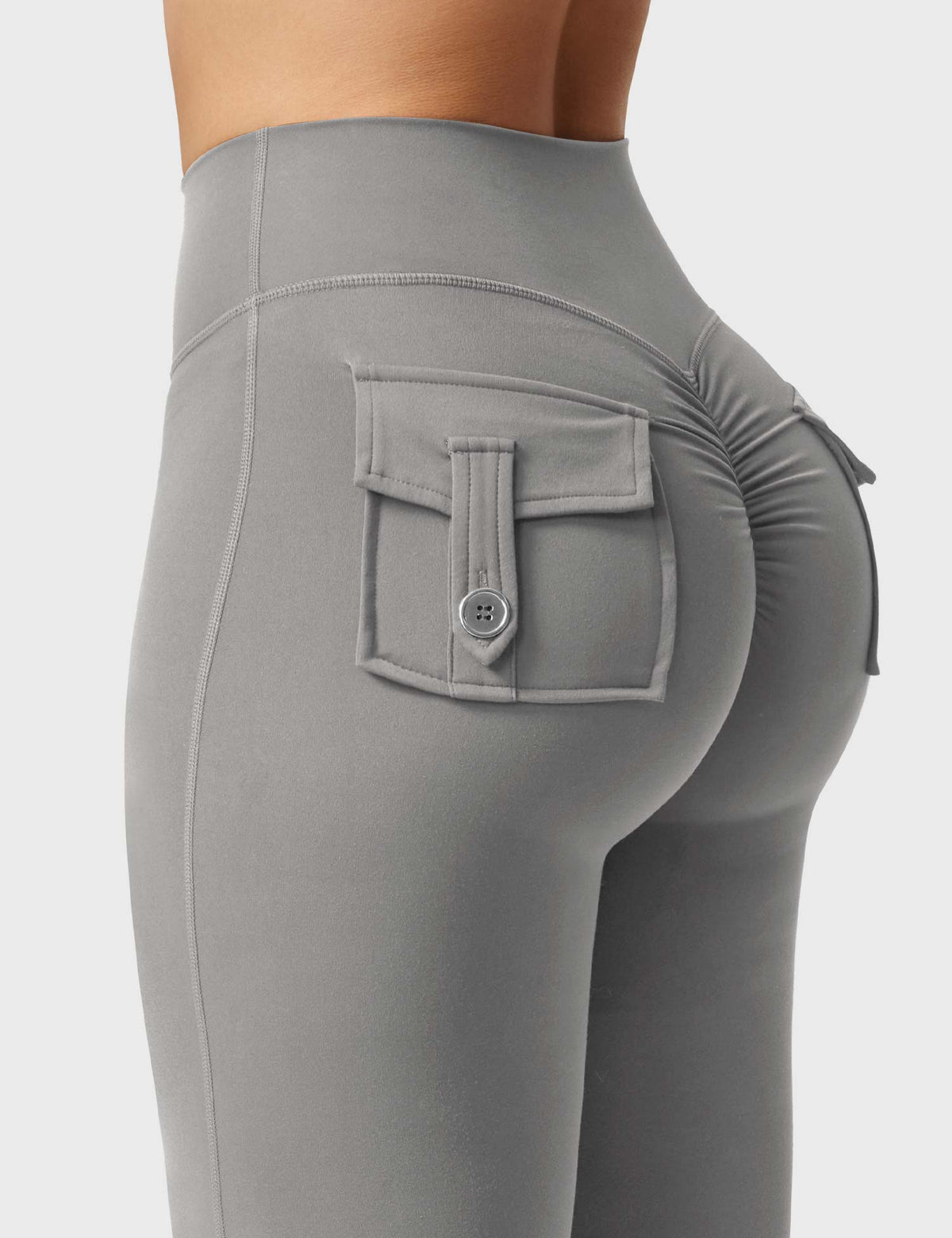 Leggings Brittany flare con tasche