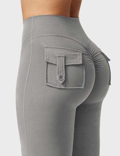Leggings Brittany flare con tasche