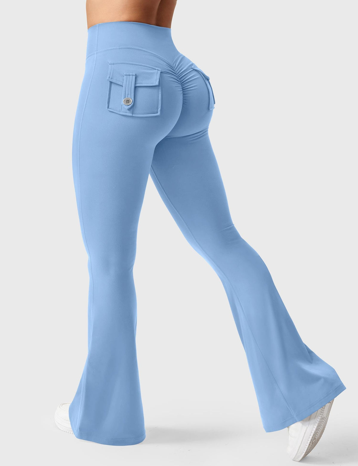 Leggings Brittany flare con tasche
