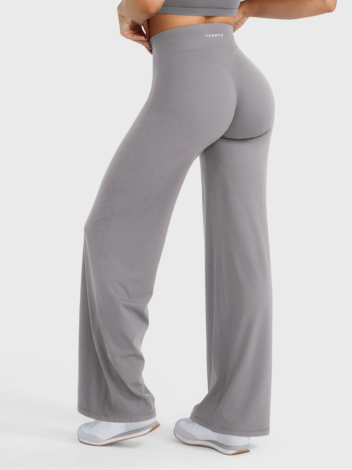 Leggings Emilliy dritti a vita alta 31,5″