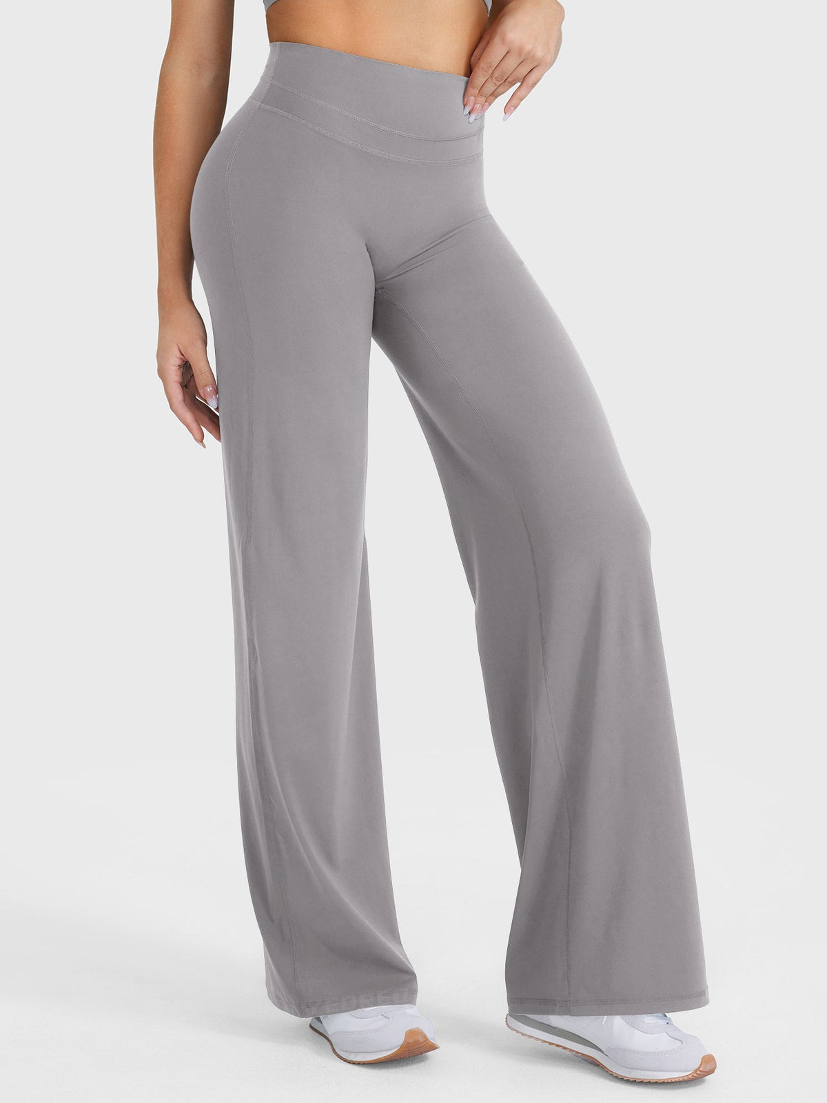 Leggings Emilliy dritti a vita alta 31,5″