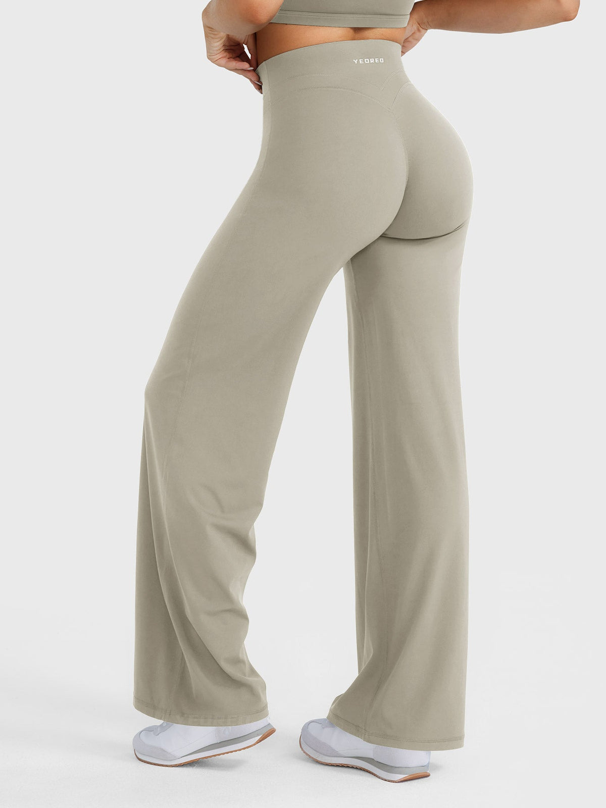 Leggings Emilliy dritti a vita alta 31,5″