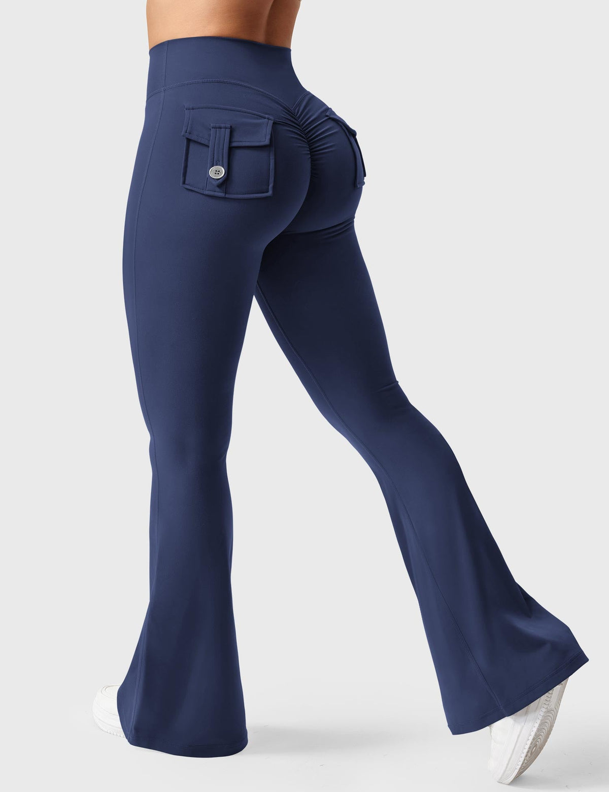 Leggings Brittany flare con tasche