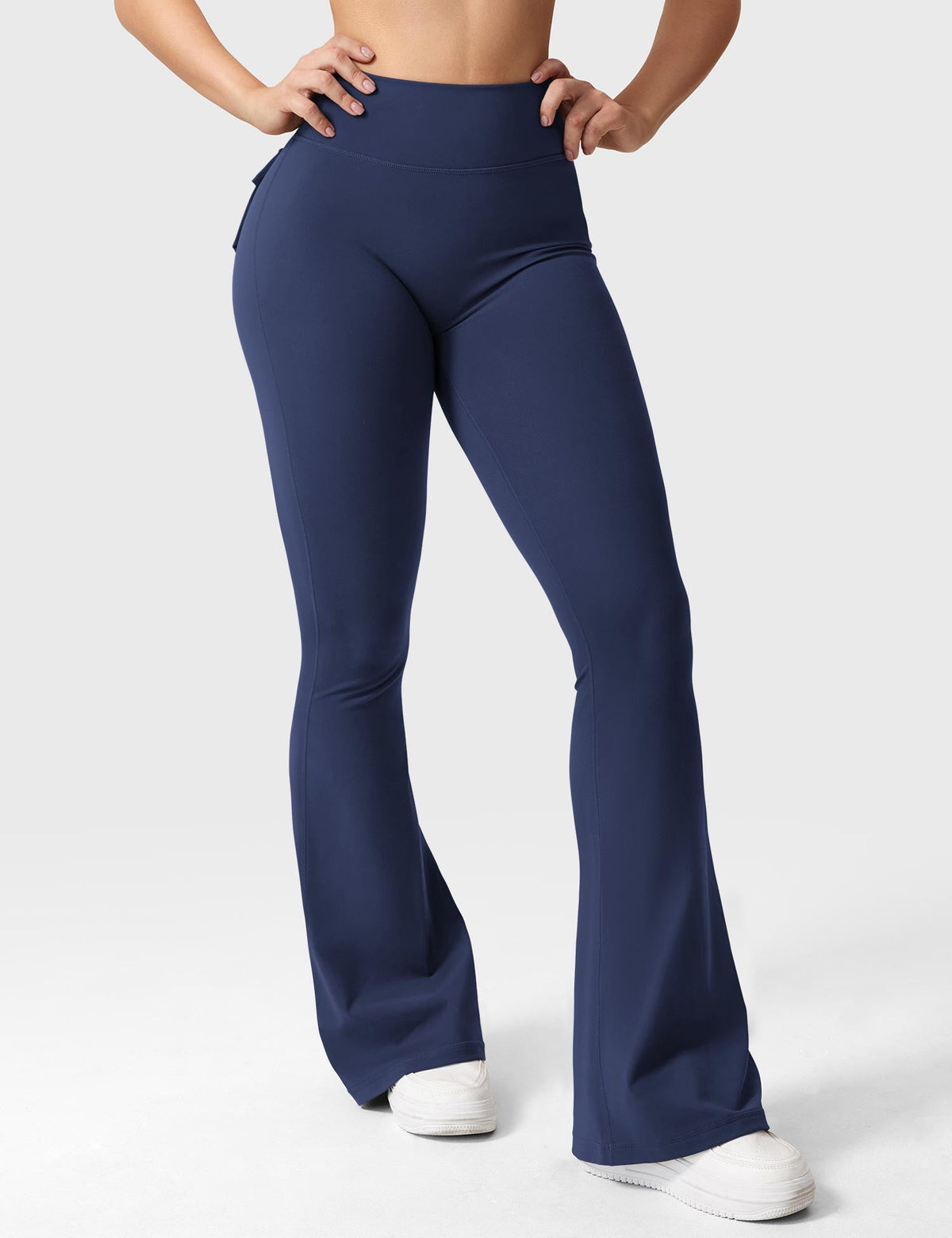 Leggings Brittany flare con tasche