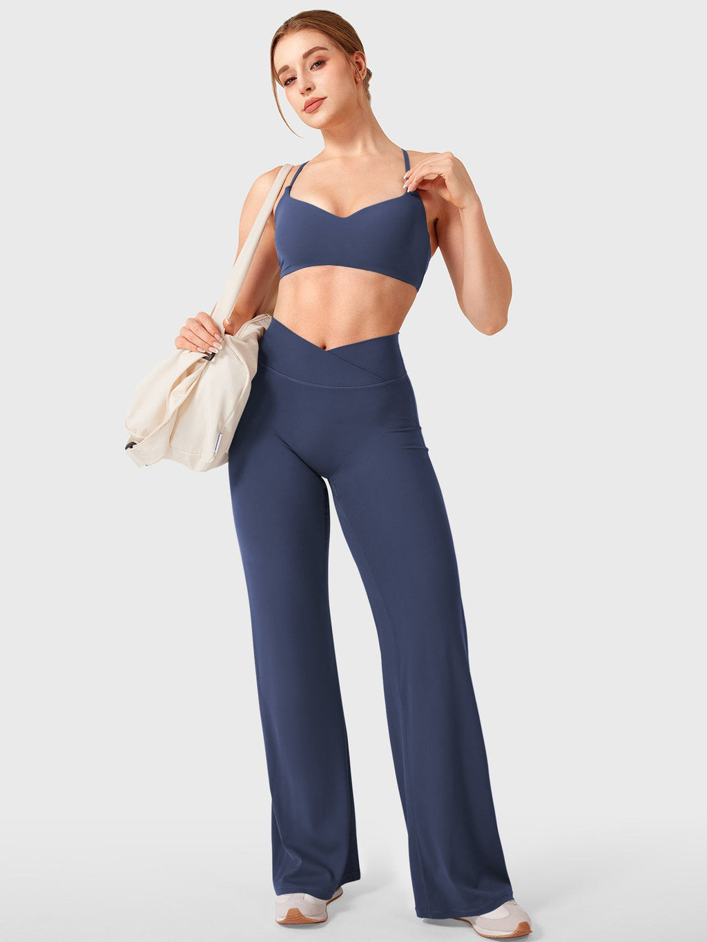 Yeoreo Eddiy 31.5" V-waistband Straight Leggings