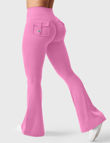 Leggings Brittany flare con tasche